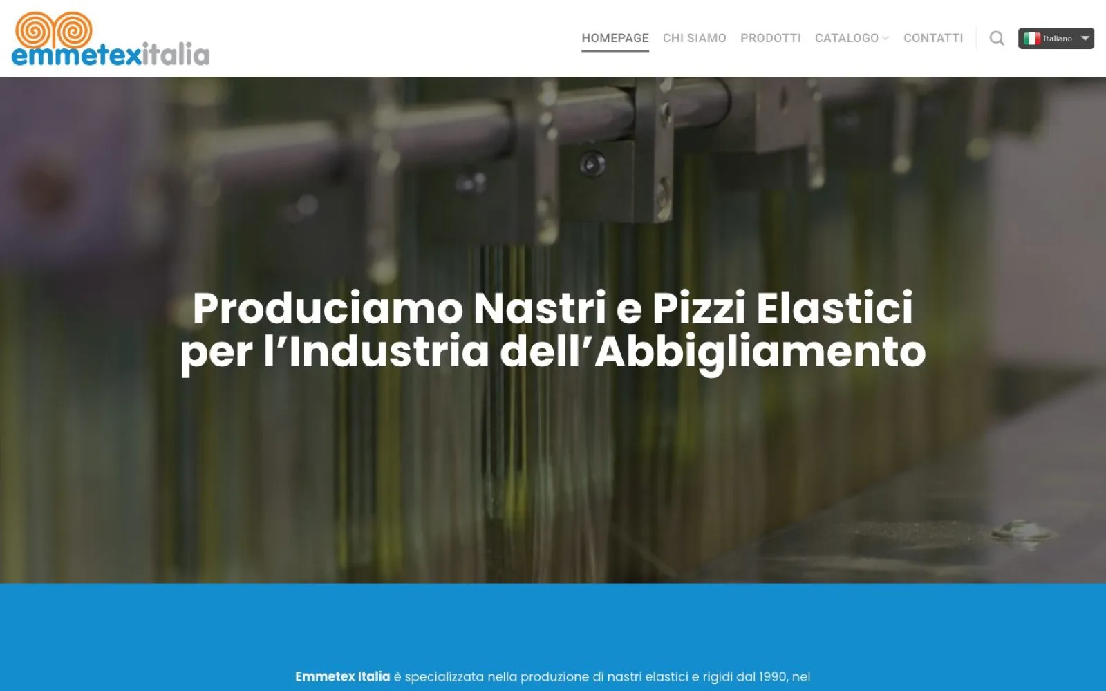 Emmetex Italia – Home page del sito