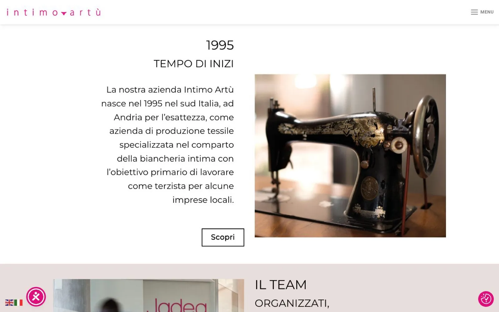 Intimo Artù – La storia dal 1995